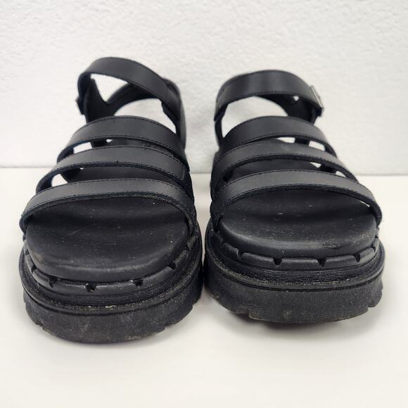 Skechers Black Jammers Poppin' Strappy Sandals Black Women Size 10? - Picture 6 of 11